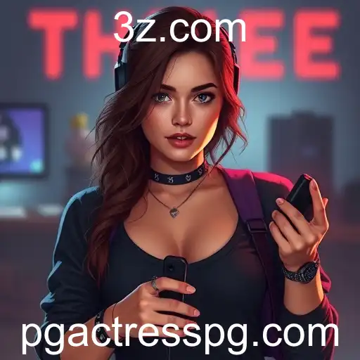 Atriz em Ascensão: O Mundo dos Jogos e Entretenimento